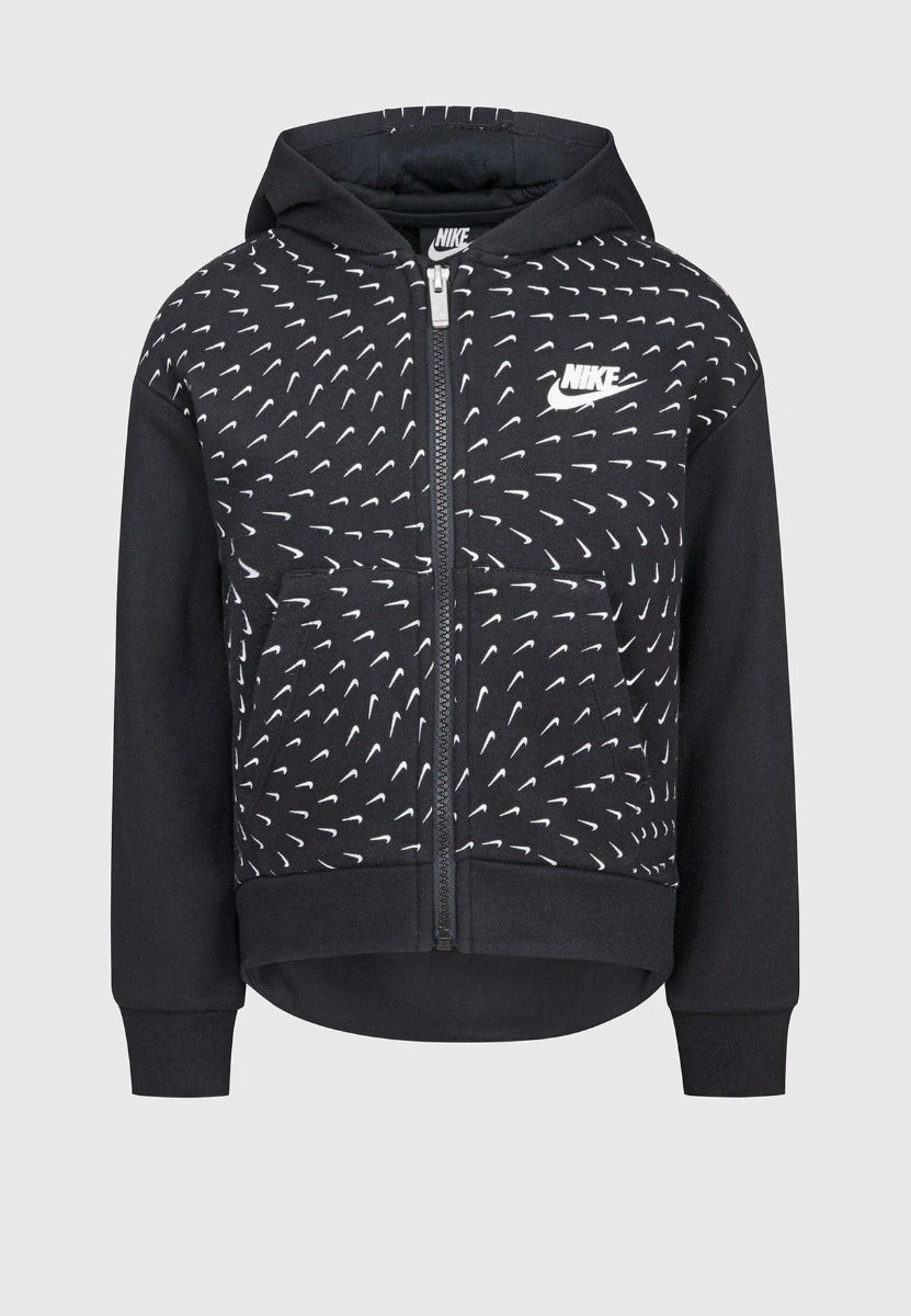 Veste Capuche Nike Essentials Enfant - Noir/Blanc
