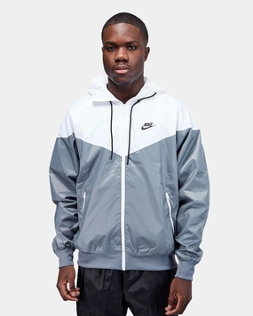 Veste Coupe - Vent Nike Sportswear Windrunner - Gris/Blanc
