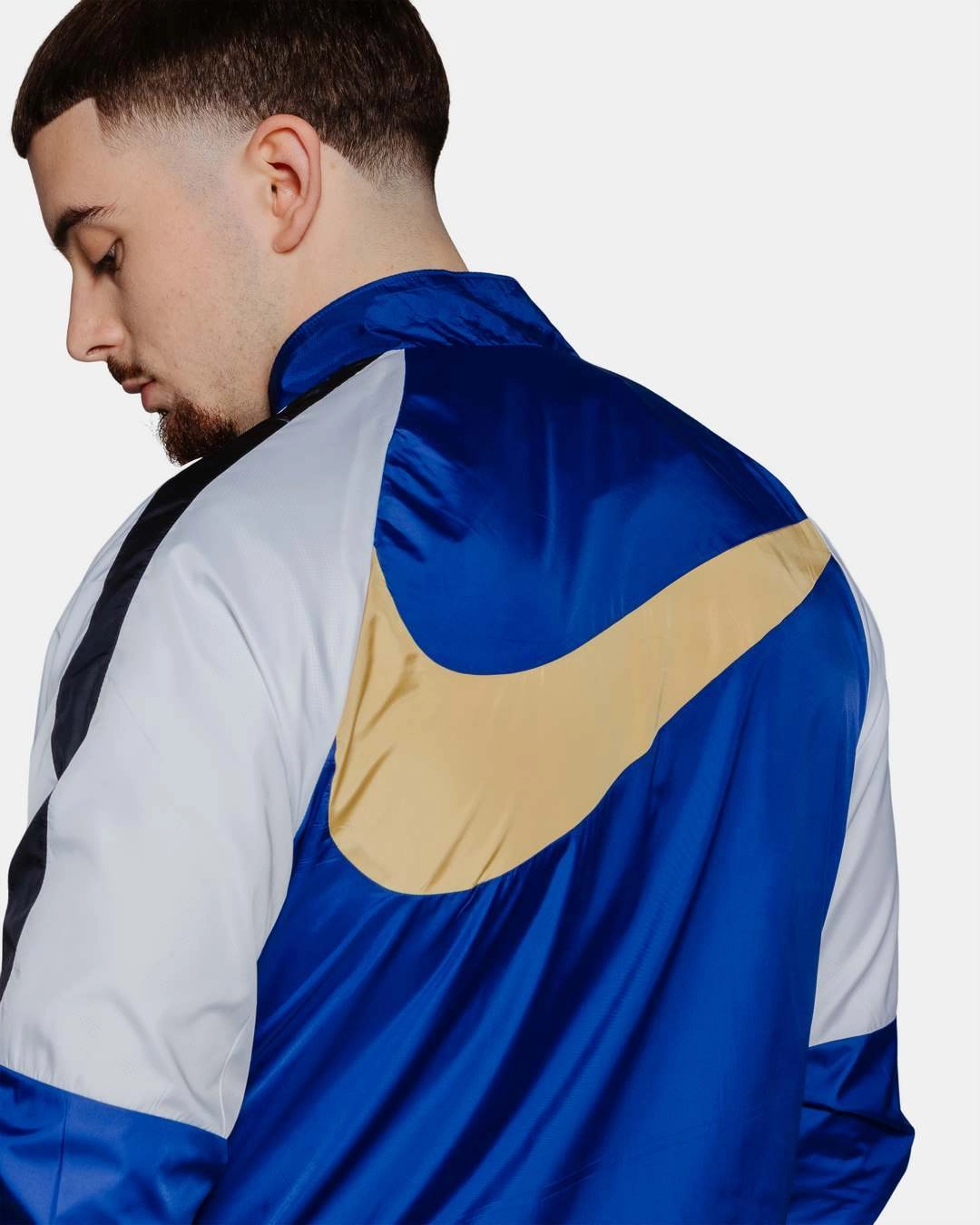 Veste Coupe-Vent Chelsea  - Bleu/Blanc/Doré