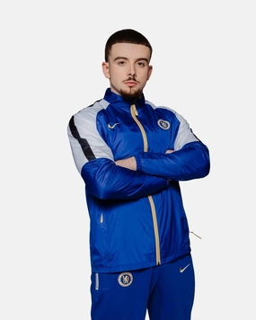 Veste Coupe-Vent Chelsea  - Bleu/Blanc/Doré