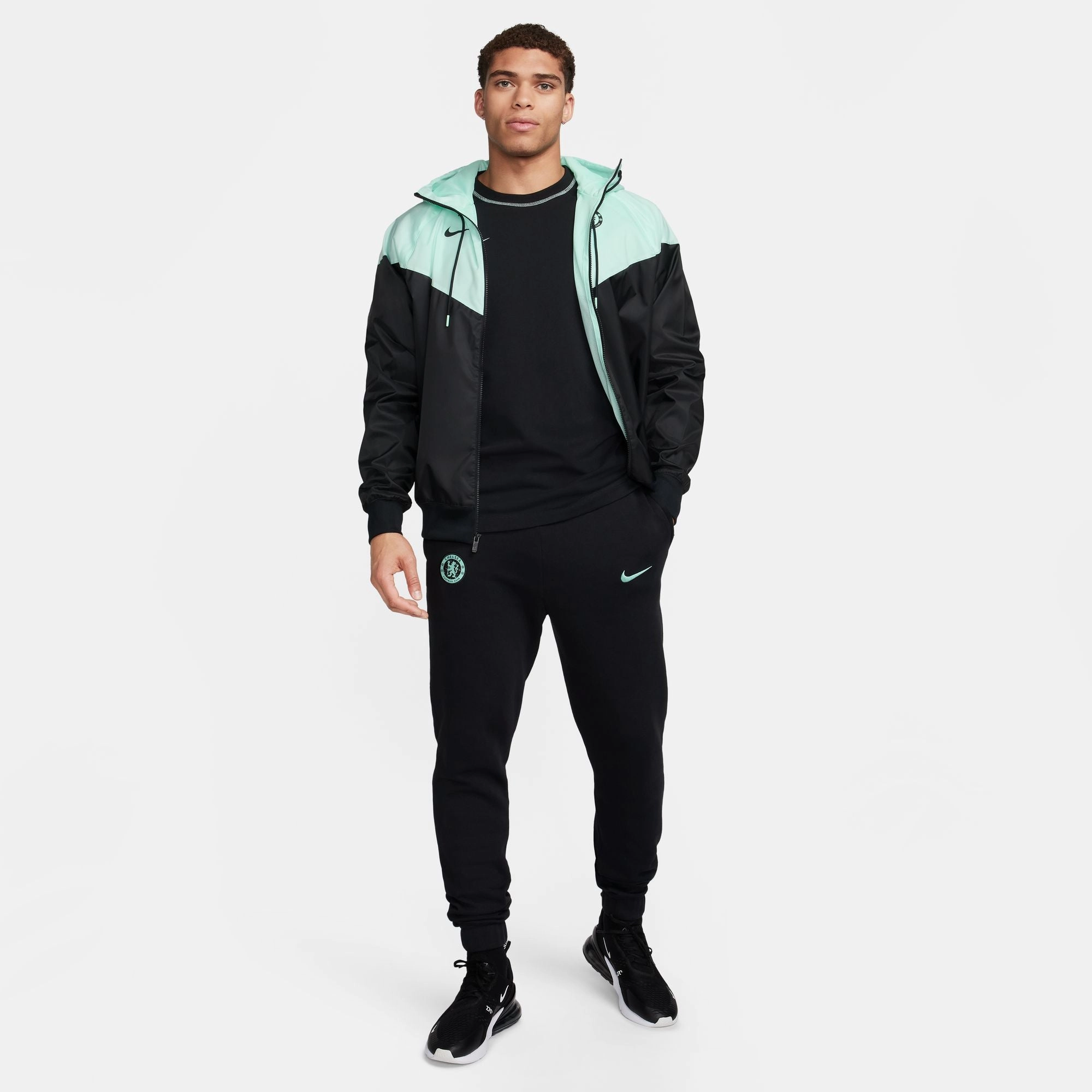 Veste Coupe-Vent Chelsea - Vert/Noir