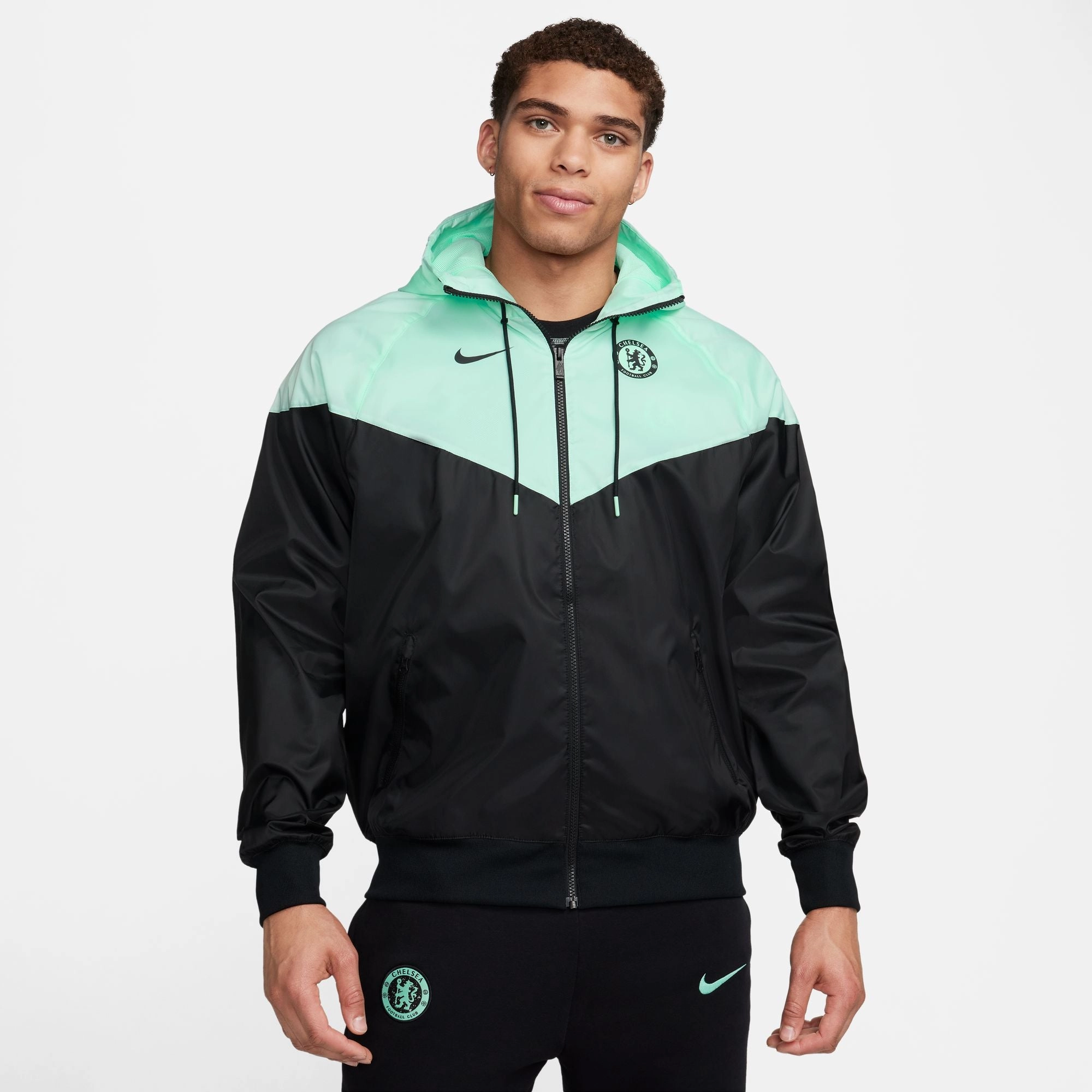 Veste Coupe-Vent Chelsea - Vert/Noir