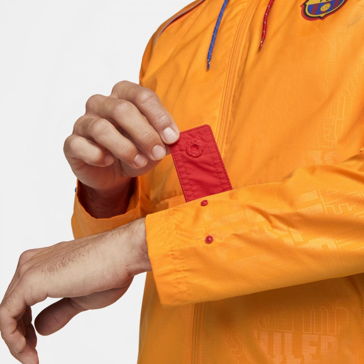 Veste Coupe-Vent FC Barcelone - Orange