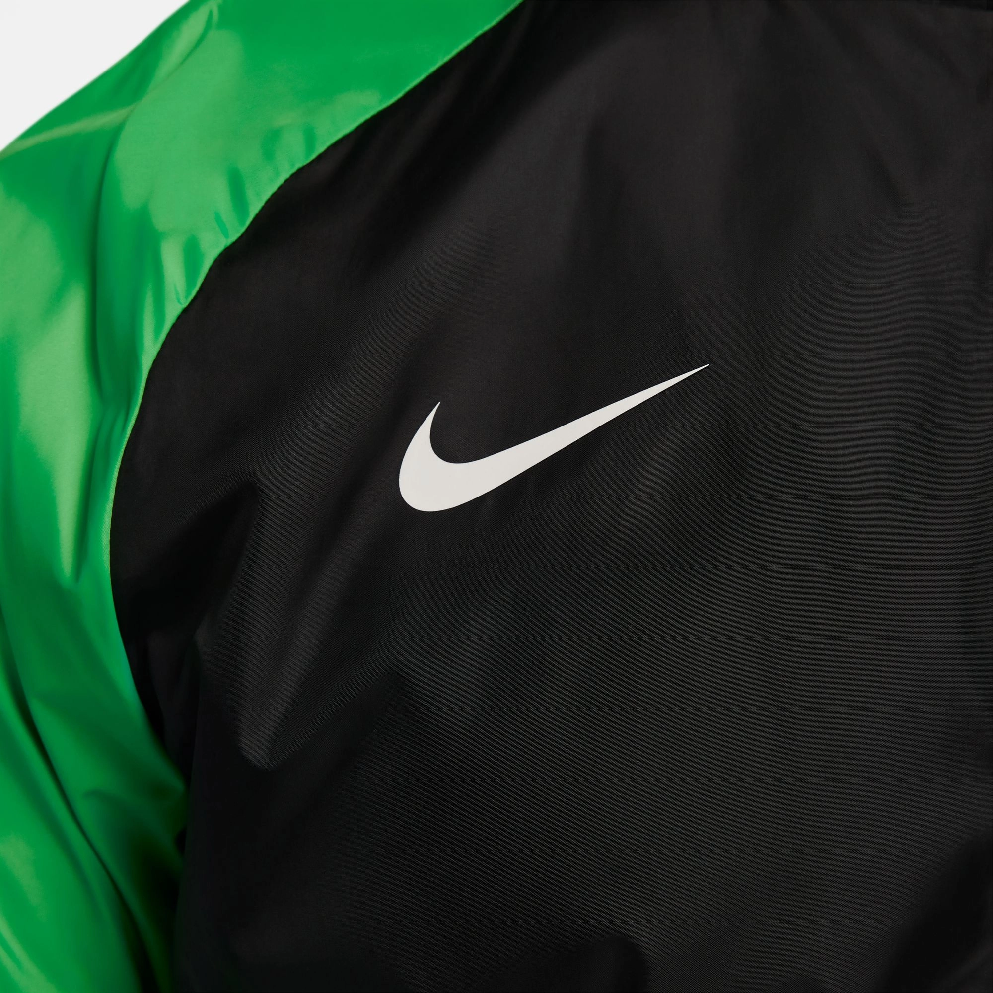 Veste Coupe-Vent Liverpool  - Noir/Vert/Blanc
