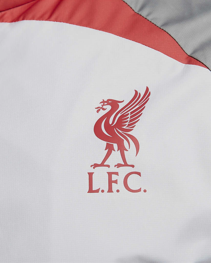 Veste Coupe-Vent Liverpool AWF 2022/2023 - Gris/Rouge