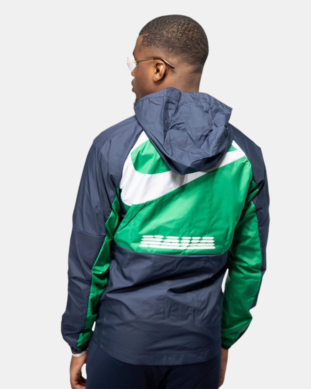 Veste Coupe-Vent Nigeria 2022 - Vert/Bleu/Blanc