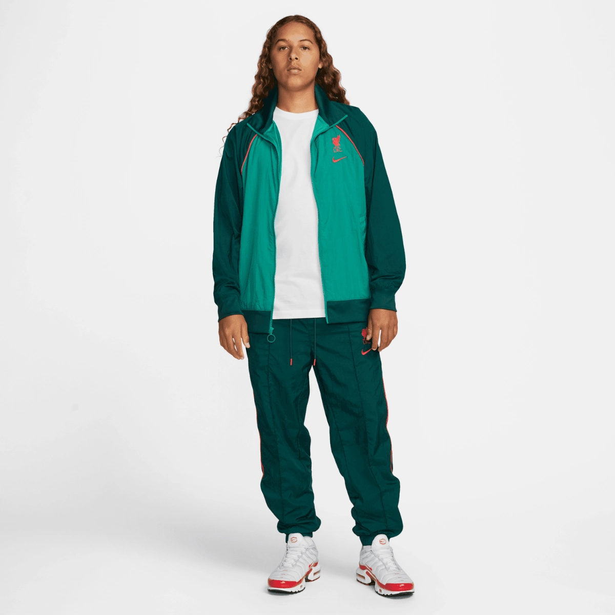Veste de survêtement Liverpool 2022/2023 - Vert/Rouge