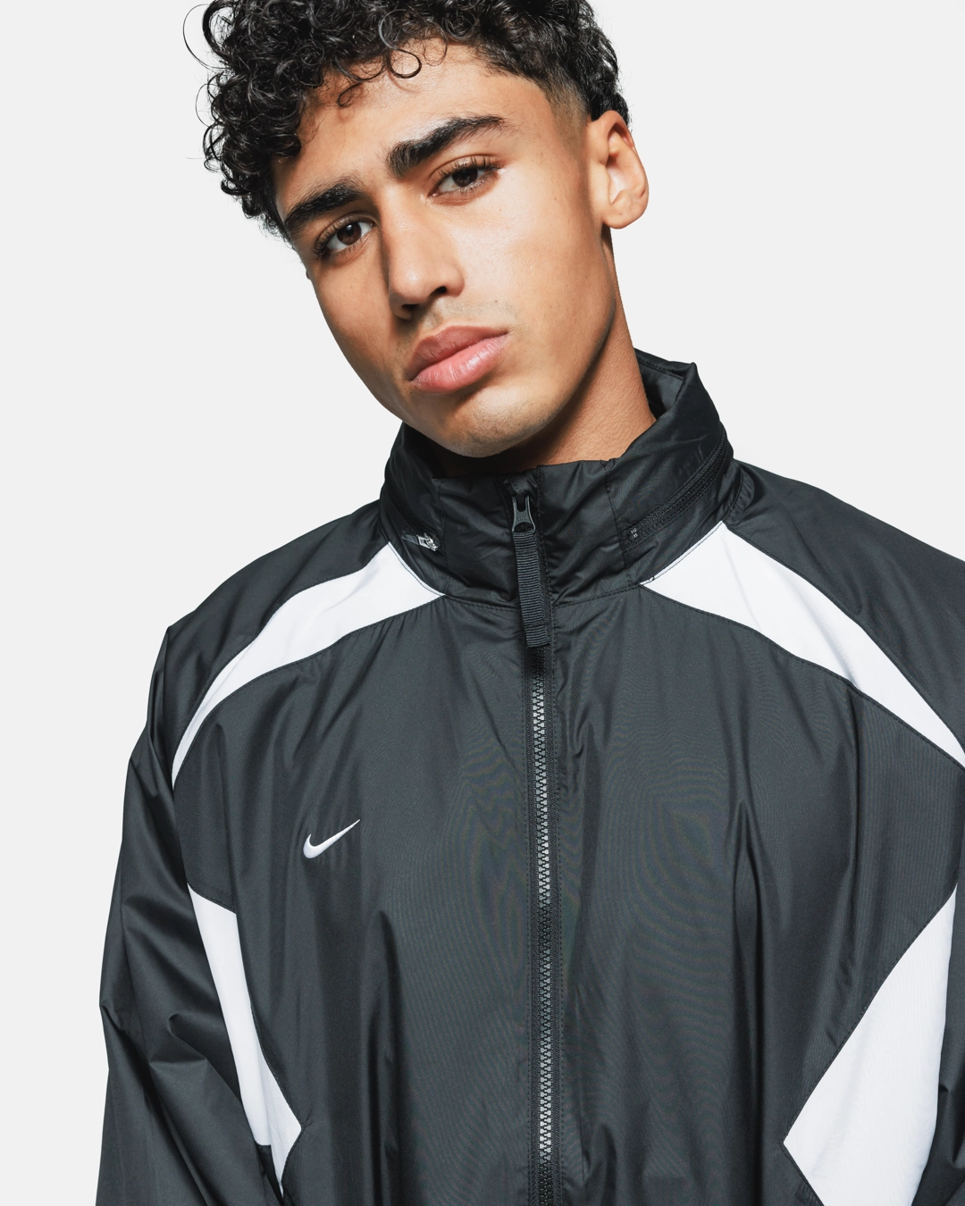 Veste de survêtement Nike FC Repel - Noir/Blanc