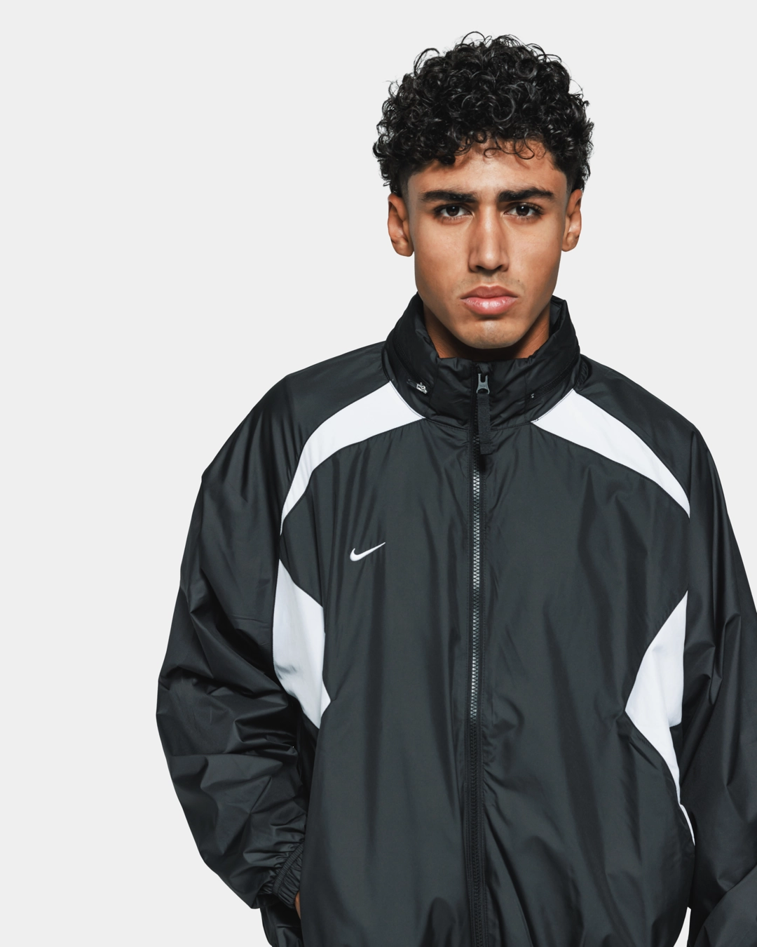 Veste de survêtement Nike FC Repel - Noir/Blanc