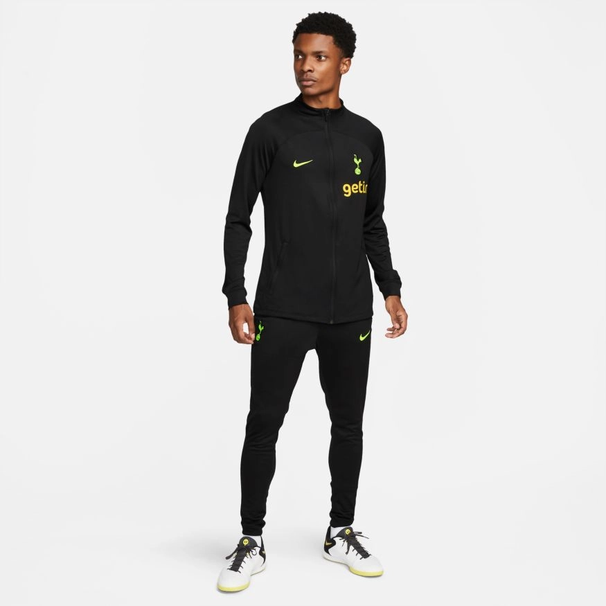 Veste de survêtement Tottenham Hotspur Strike 2022/2023 - Noir/Jaune