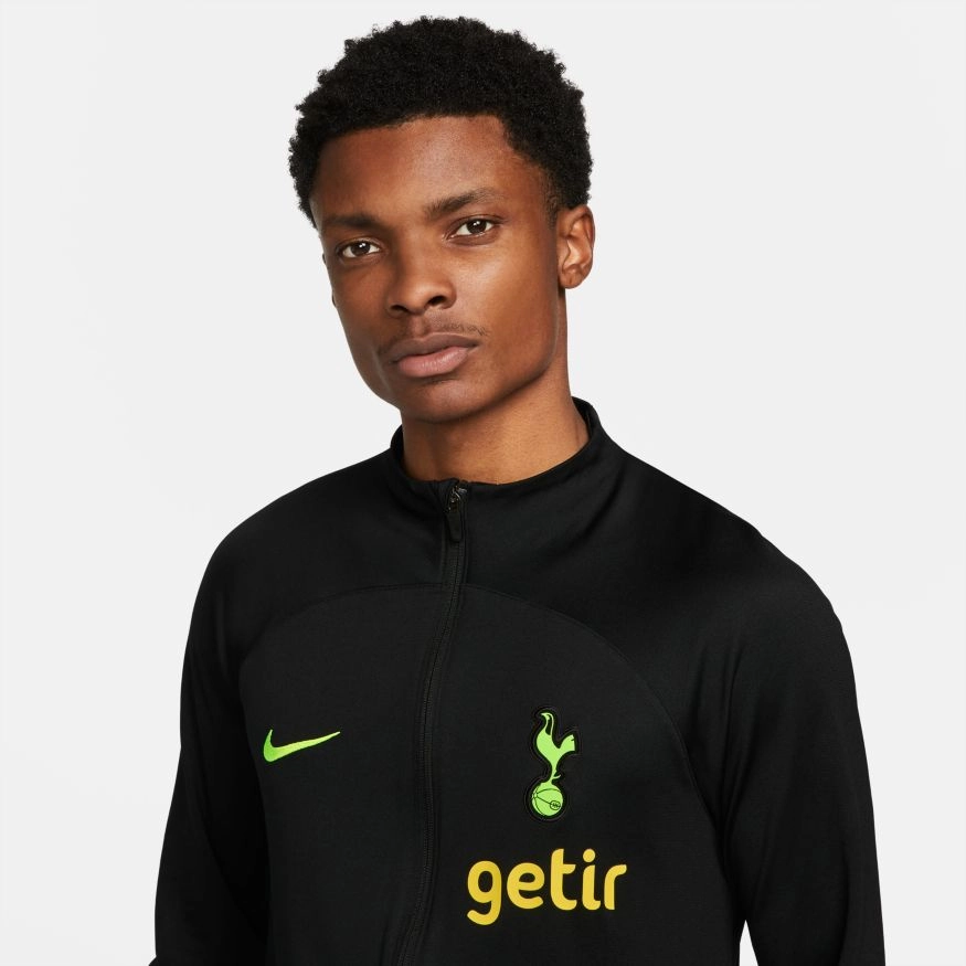 Veste de survêtement Tottenham Hotspur Strike 2022/2023 - Noir/Jaune