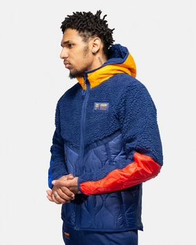 Veste FC Barcelone  2021/2022 - Bleu/Rouge/Jaune