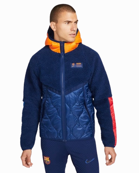 Veste FC Barcelone  2021/2022 - Bleu/Rouge/Jaune