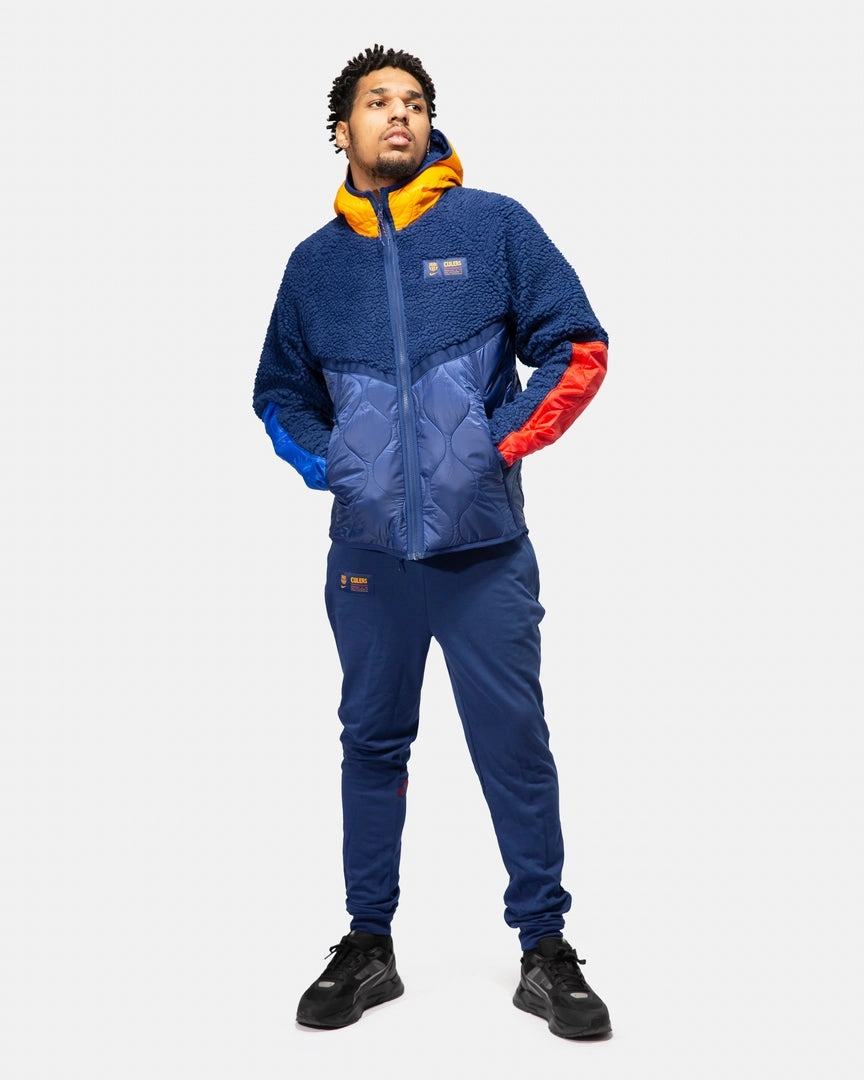 Veste FC Barcelone  2021/2022 - Bleu/Rouge/Jaune