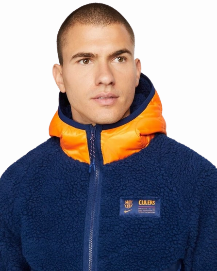 Veste FC Barcelone  2021/2022 - Bleu/Rouge/Jaune