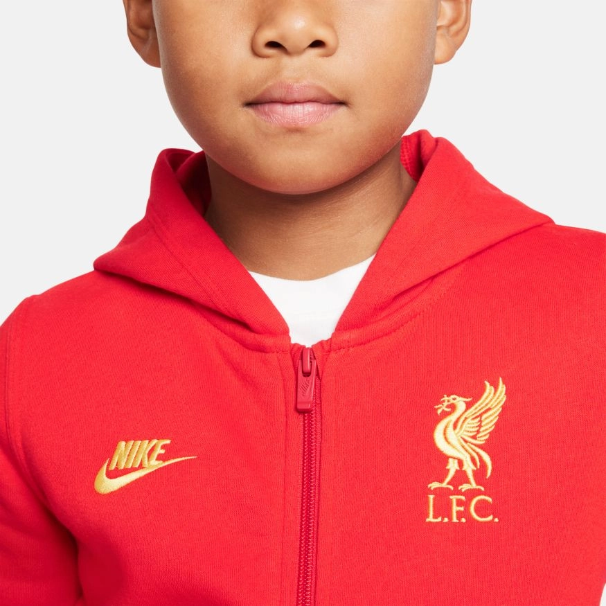 Veste Liverpool Junior 2021/2022 - Rouge/Doré