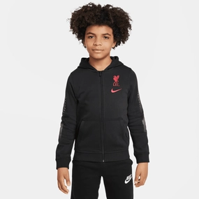 Veste Liverpool Junior 2022/2023 - Noir/Rouge