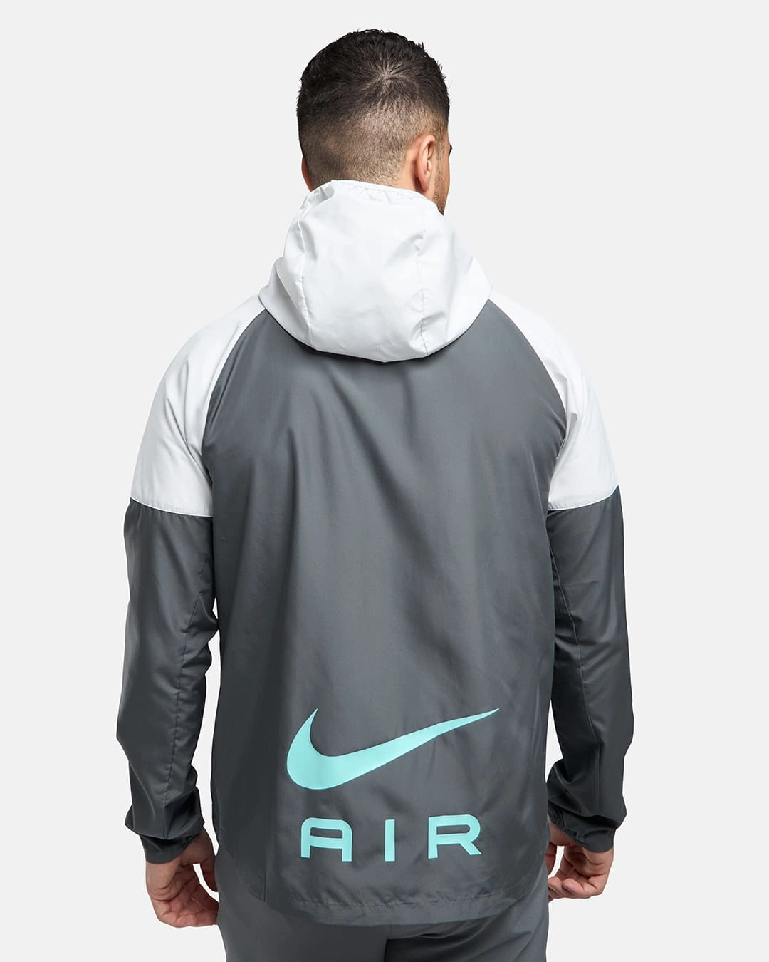 Veste Nike Air - Blanc/Gris/Bleu