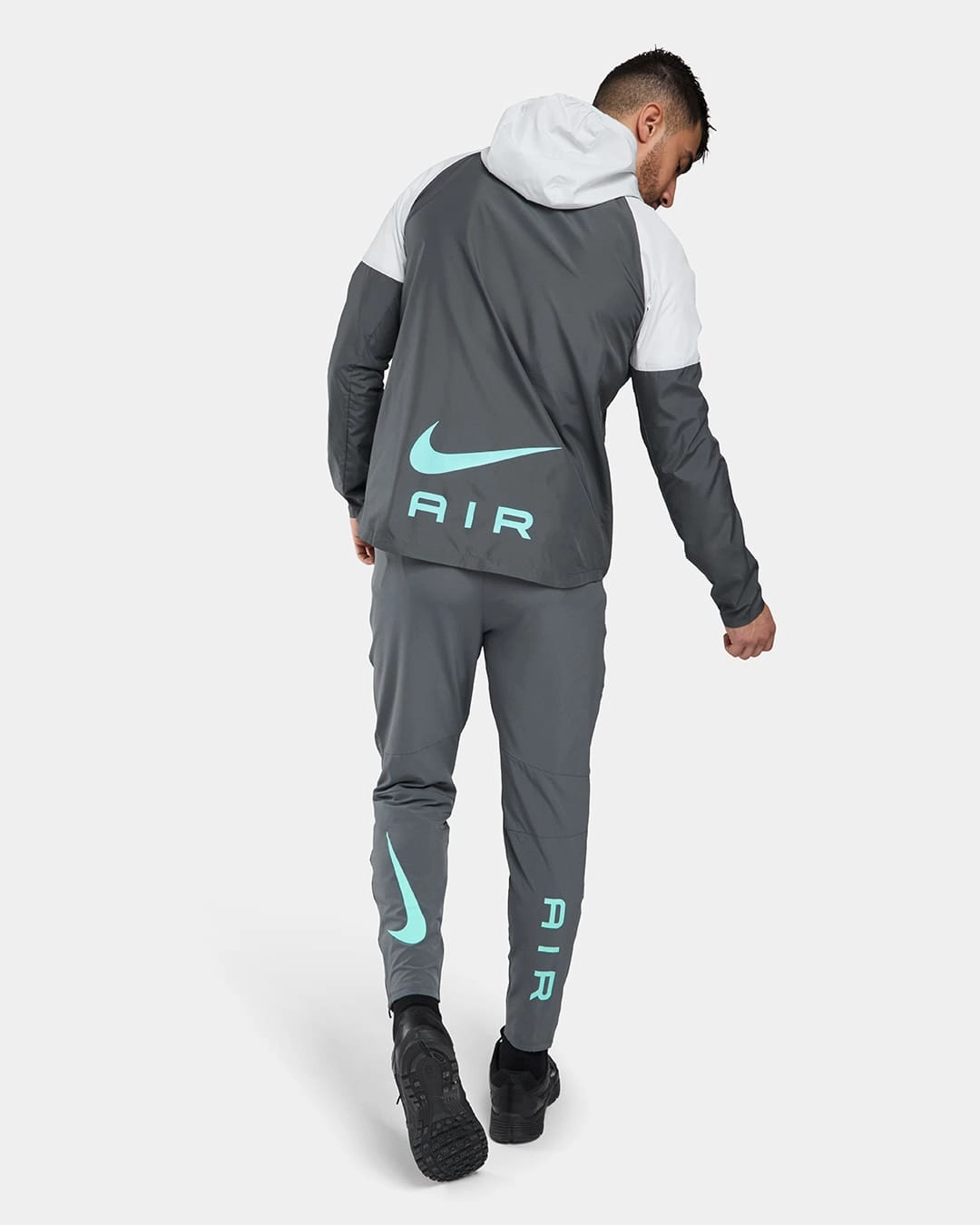 Veste Nike Air - Blanc/Gris/Bleu