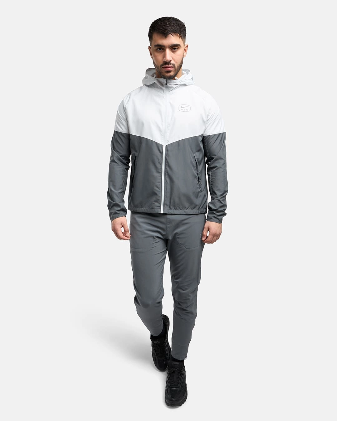 Veste Nike Air - Blanc/Gris/Bleu