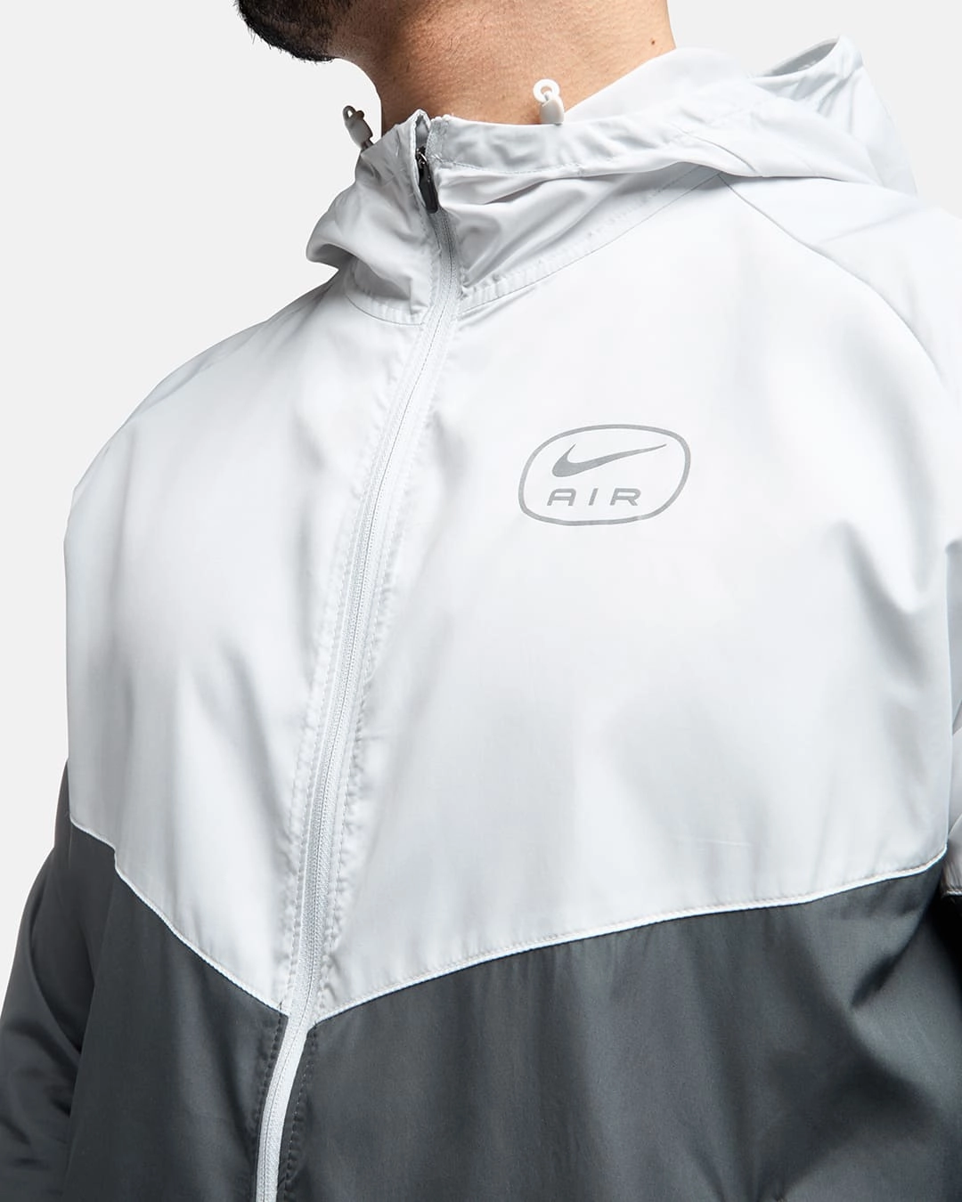 Veste Nike Air - Blanc/Gris/Bleu