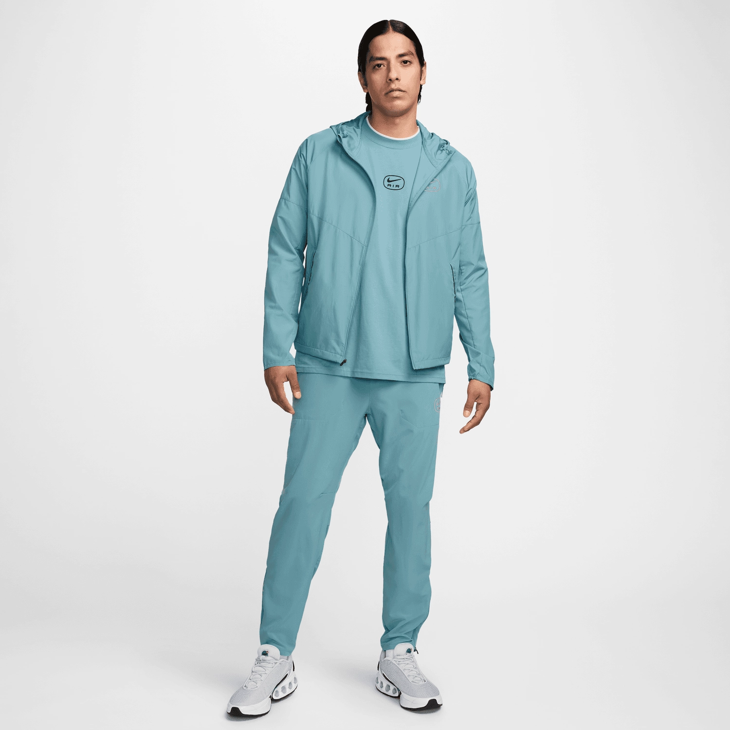 Veste Nike Air Running - Bleu Turquoise