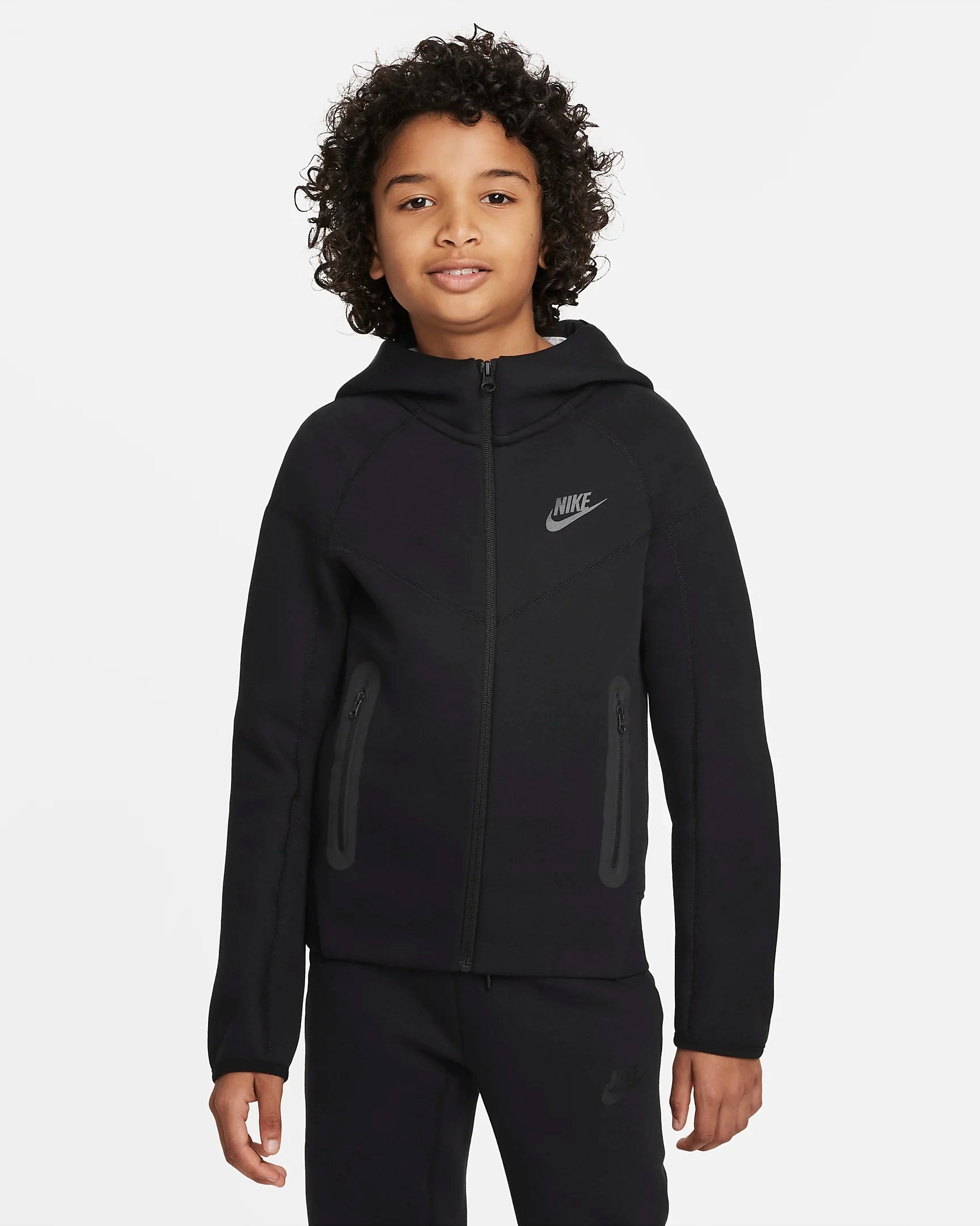 Veste Nike Tech Fleece Junior - Noir