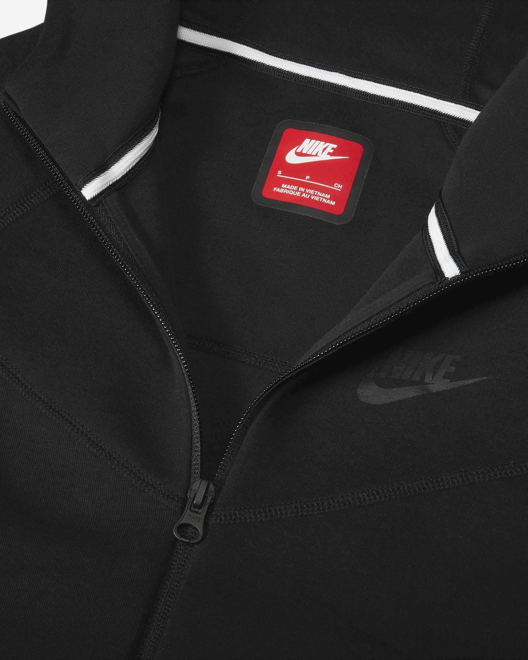Veste Nike Tech Fleece Junior - Noir