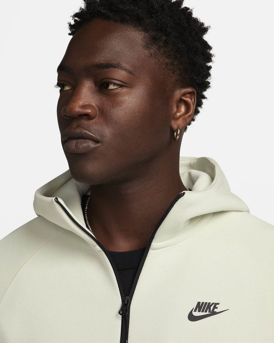 Veste Nike Tech Fleece Windrunner -Beige/Noir