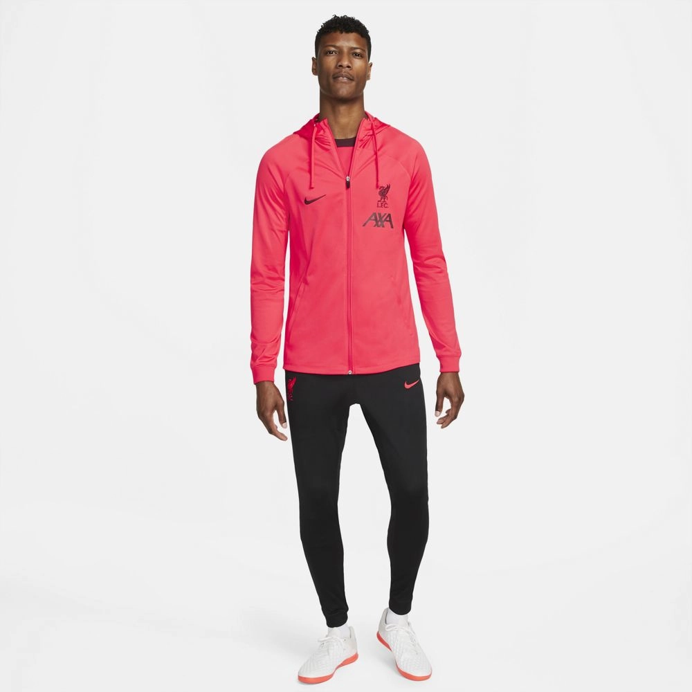 Veste survêtement Liverpool 2022/2023 - Rouge/Noir