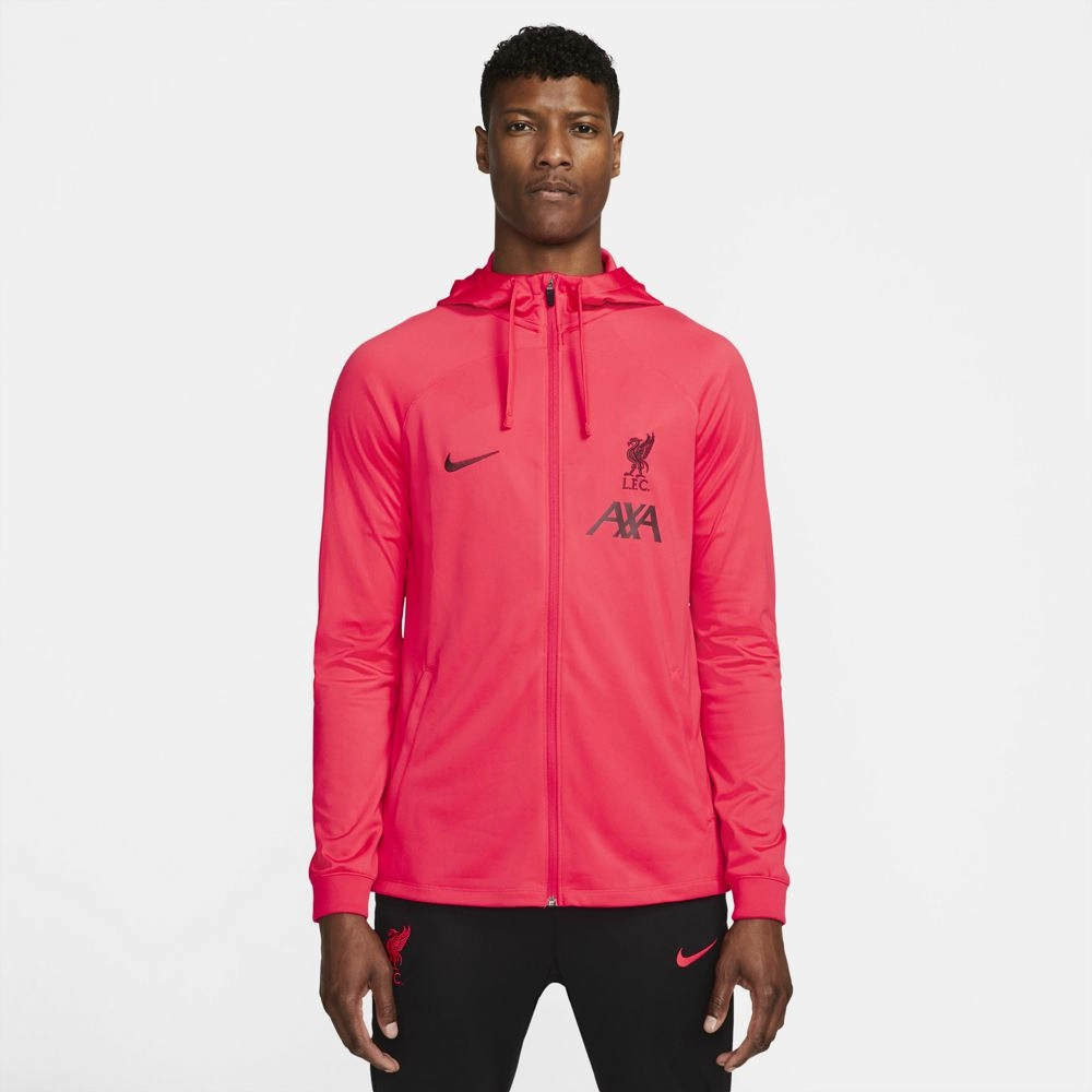 Veste survêtement Liverpool 2022/2023 - Rouge/Noir