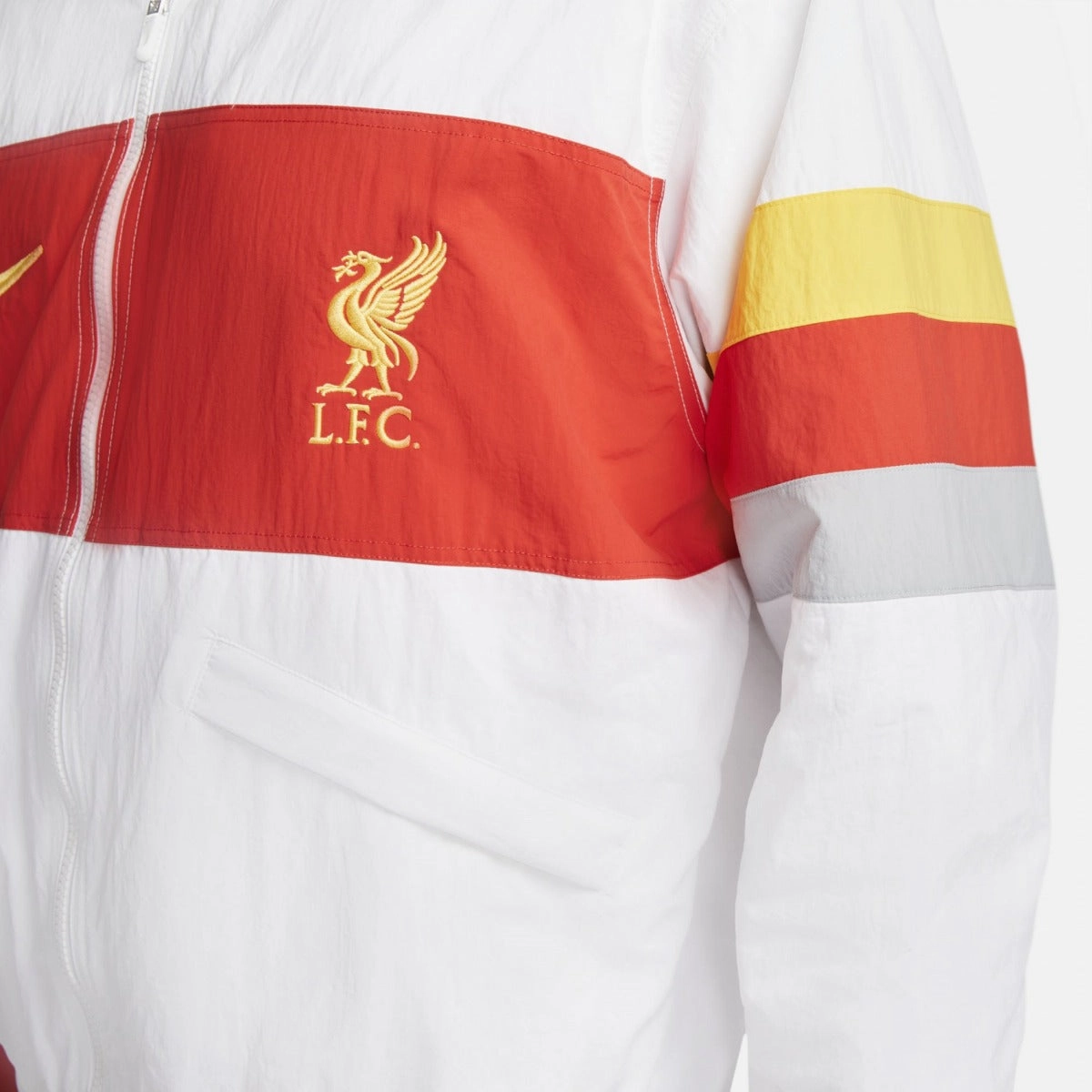 Veste tissée Liverpool 2021/2022 - Blanc/Rouge