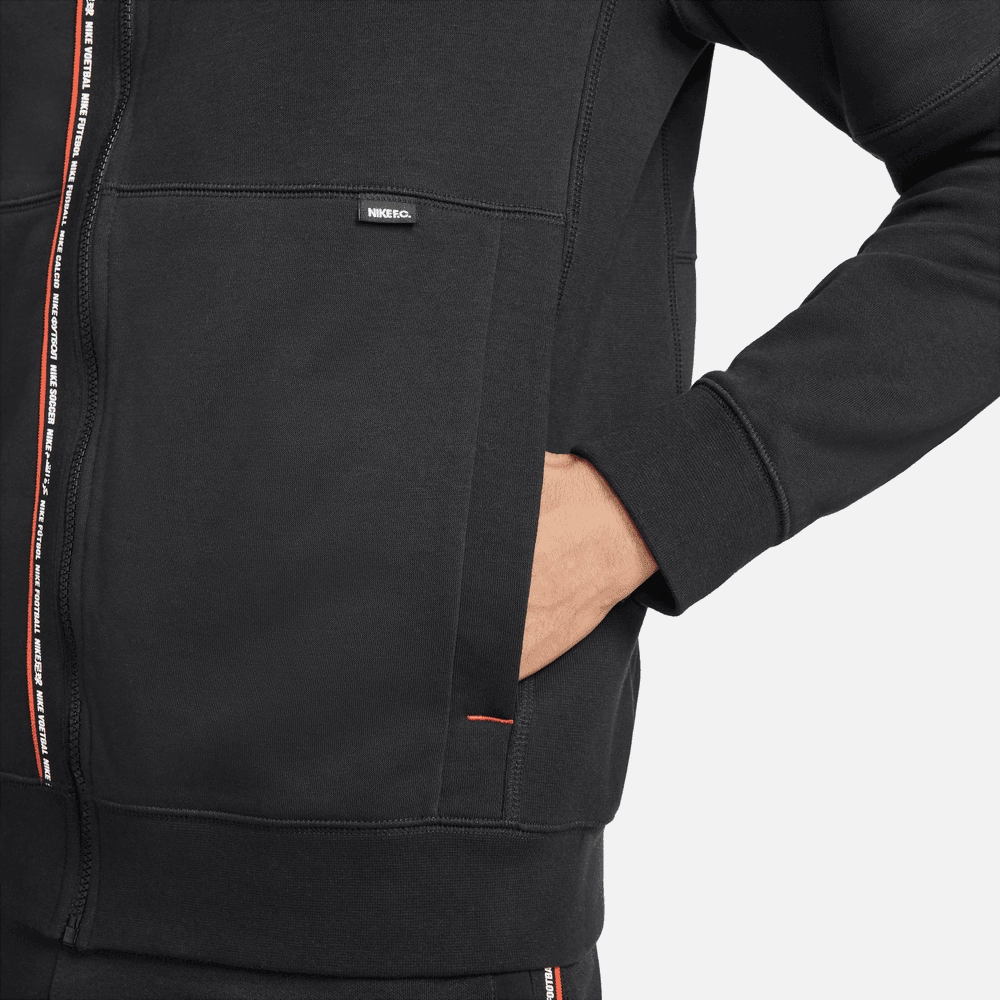 Veste à capuche Nike FC Tribuna - Noir