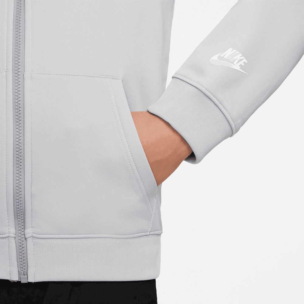 Veste à capuche Nike Junior Repeat - Gris/Blanc/Noir