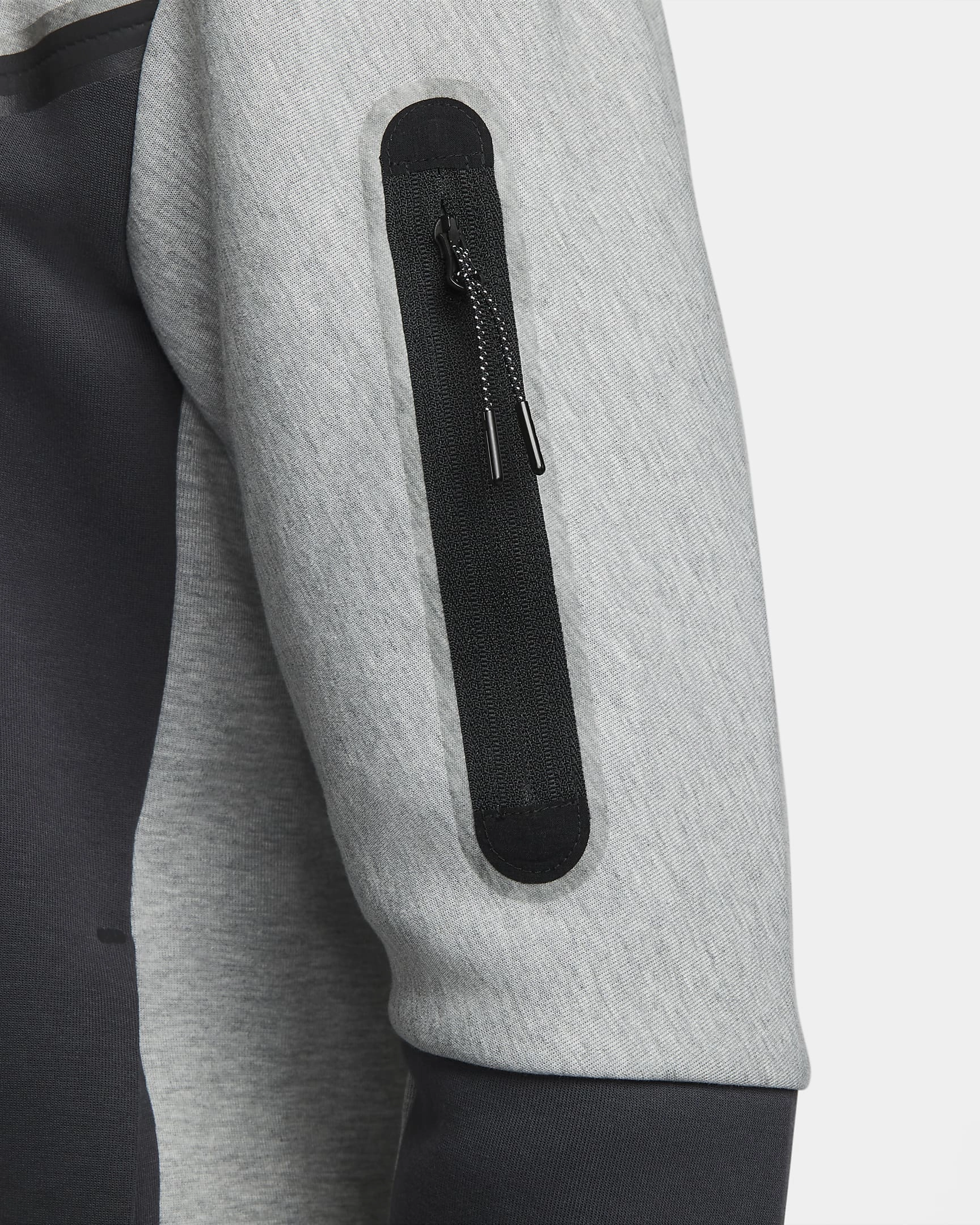 Veste à capuche Nike Tech Fleece - Gris/Vert