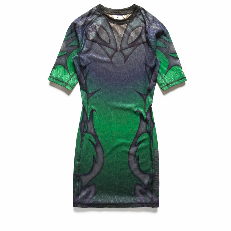 Women's Aries x Puma Dress - Fluro Green Pes