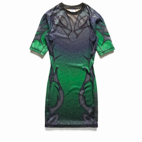 Women's Aries x Puma Dress - Fluro Green Pes
