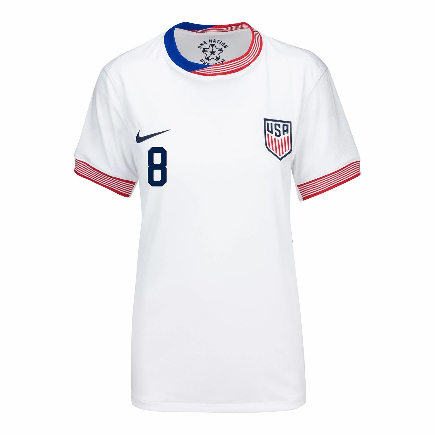 Women's Nike USMNT 2024 American Classic Home McKennie 8 Stadium Jersey