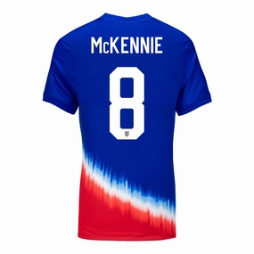 Women's Nike USMNT 2024 American Icon Away McKennie 8 Stadium Jersey