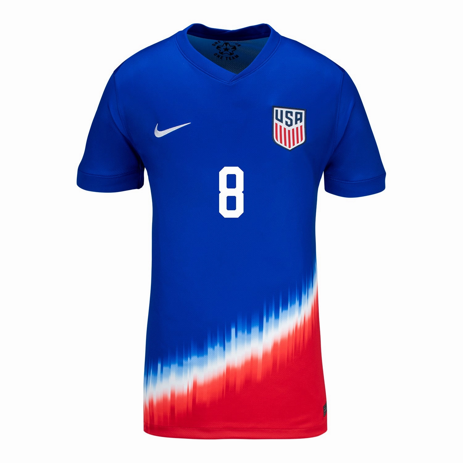 Women's Nike USMNT 2024 American Icon Away McKennie 8 Stadium Jersey