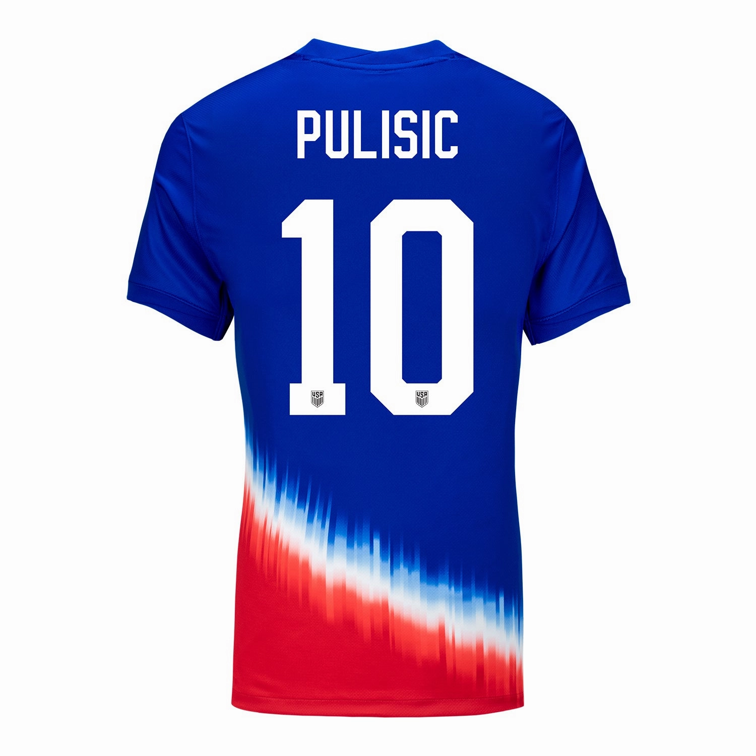 Women's Nike USMNT 2024 American Icon Away Pulisic 10 Stadium Jersey