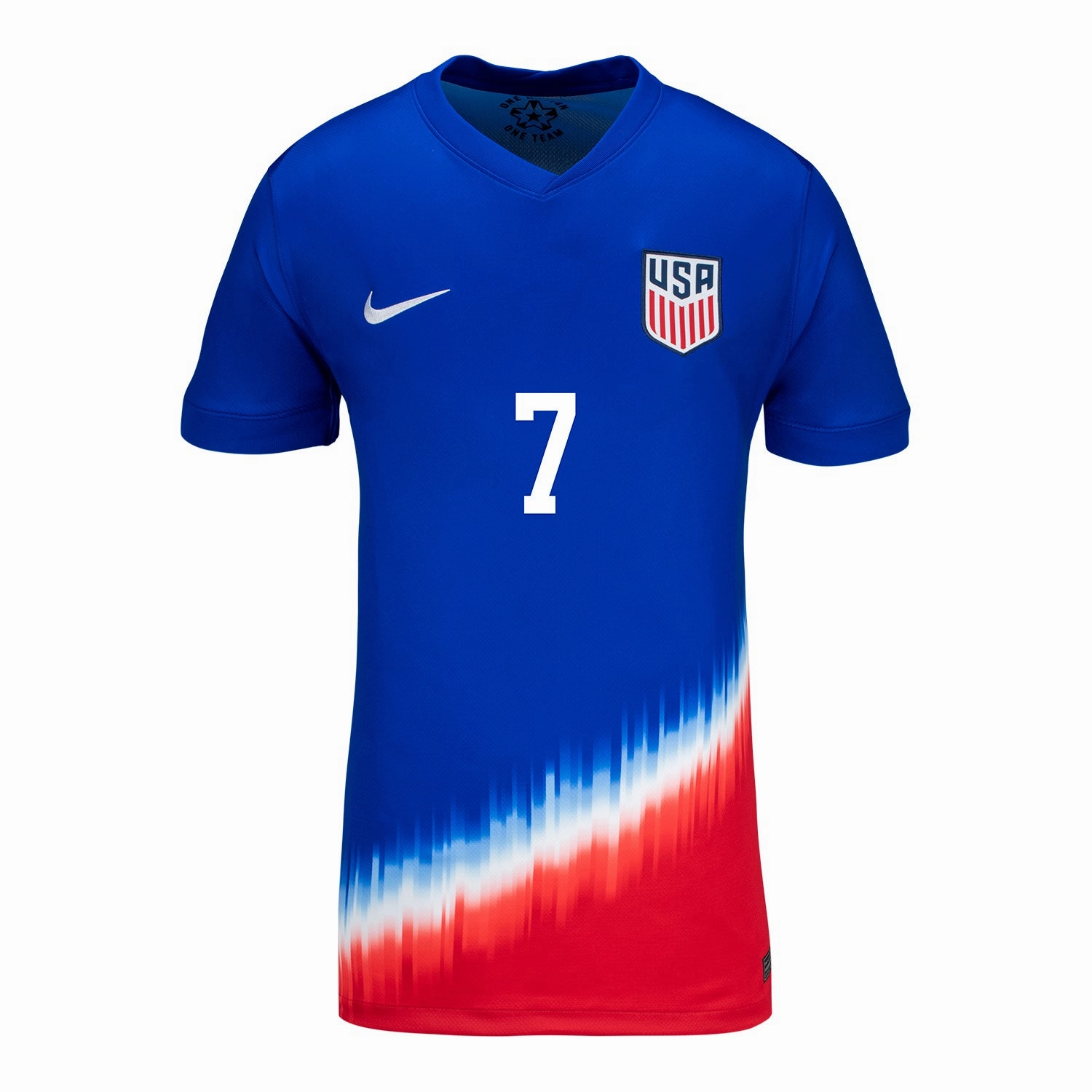 Women's Nike USMNT 2024 American Icon Away Reyna 7 Stadium Jersey