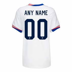 Women's Nike USMNT 2024 Personalized American Classic Home Stadium Jersey
