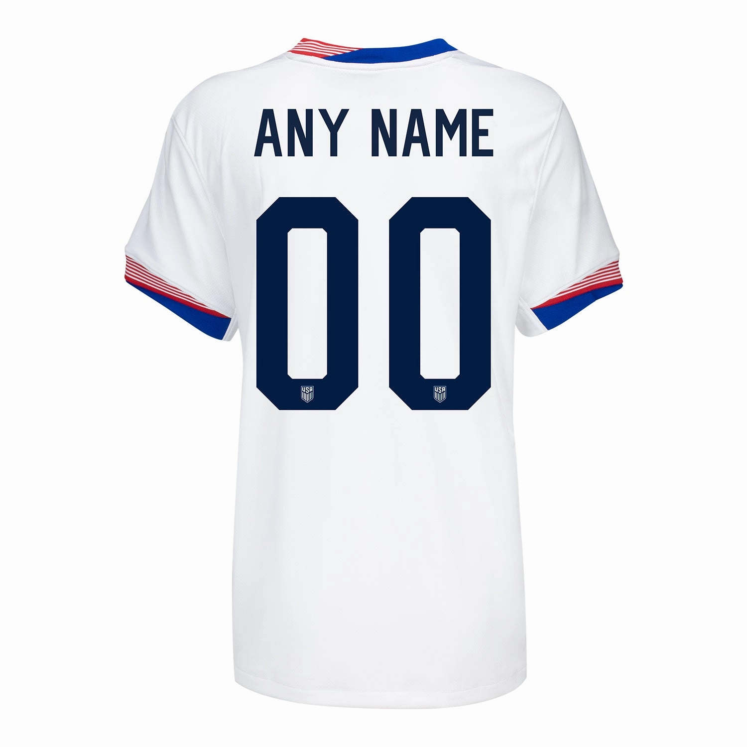 Women's Nike USMNT 2024 Personalized American Classic Home Stadium Jersey