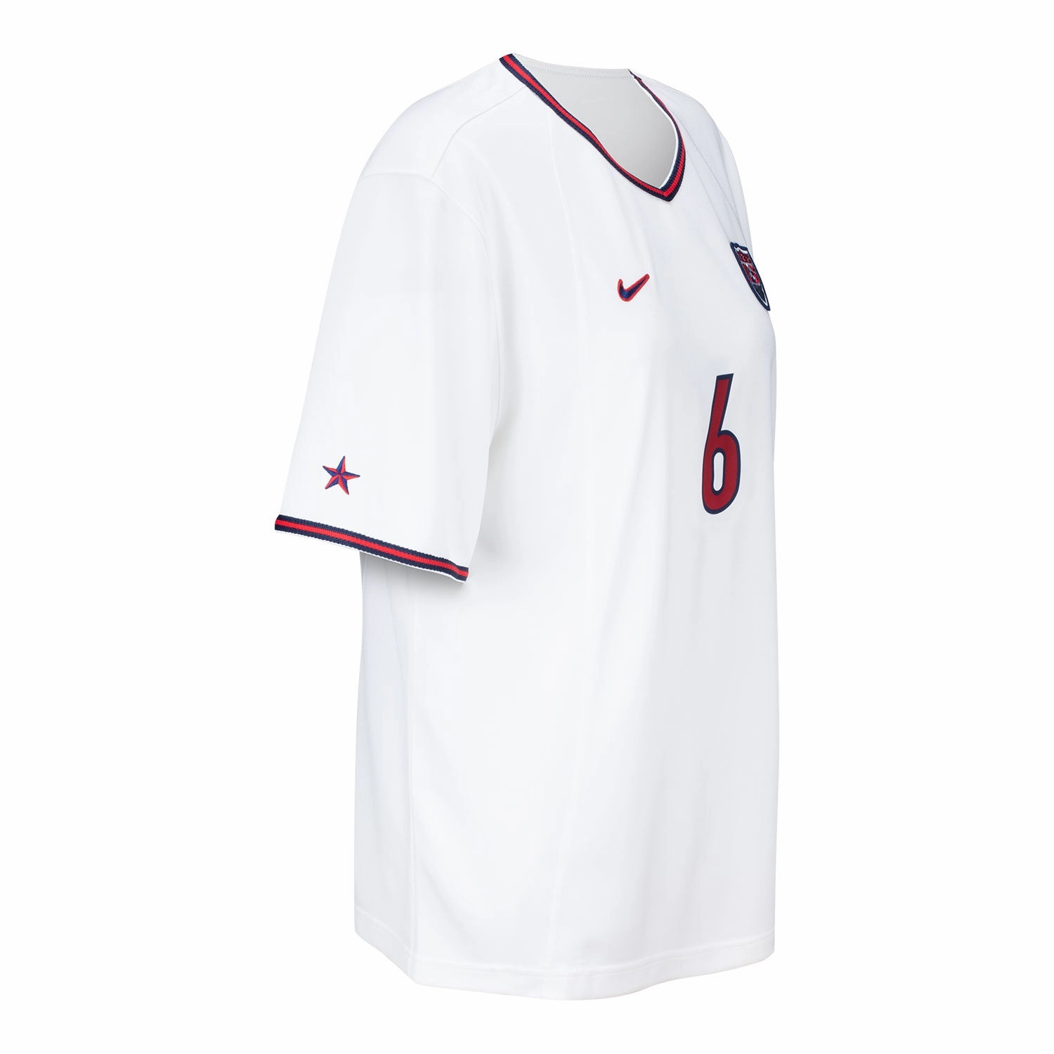 Women's Nike USWNT 1999 Chastain 6 Home White Stadium Jersey