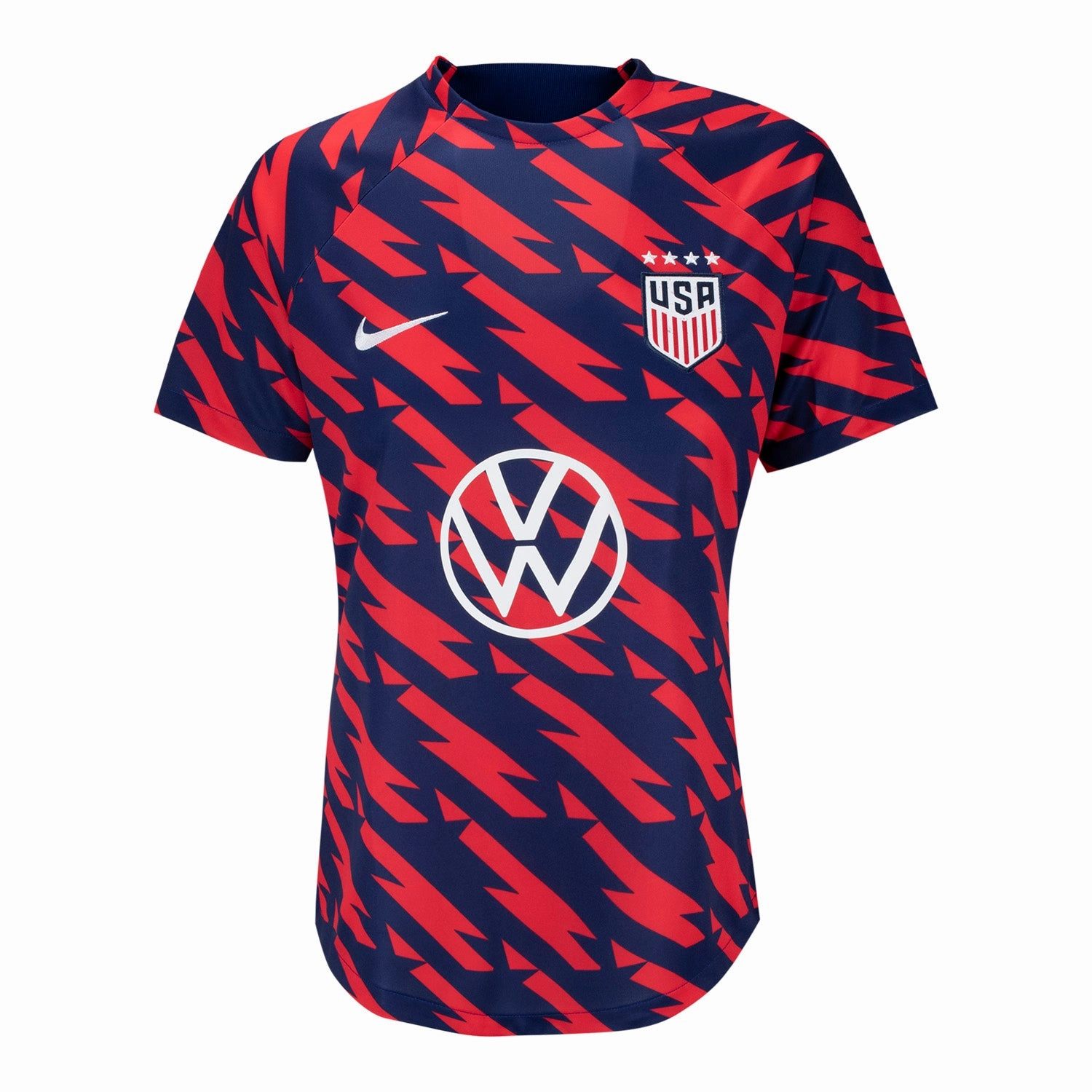 Women's Nike USWNT 2023 VW Pre-Match Red Top