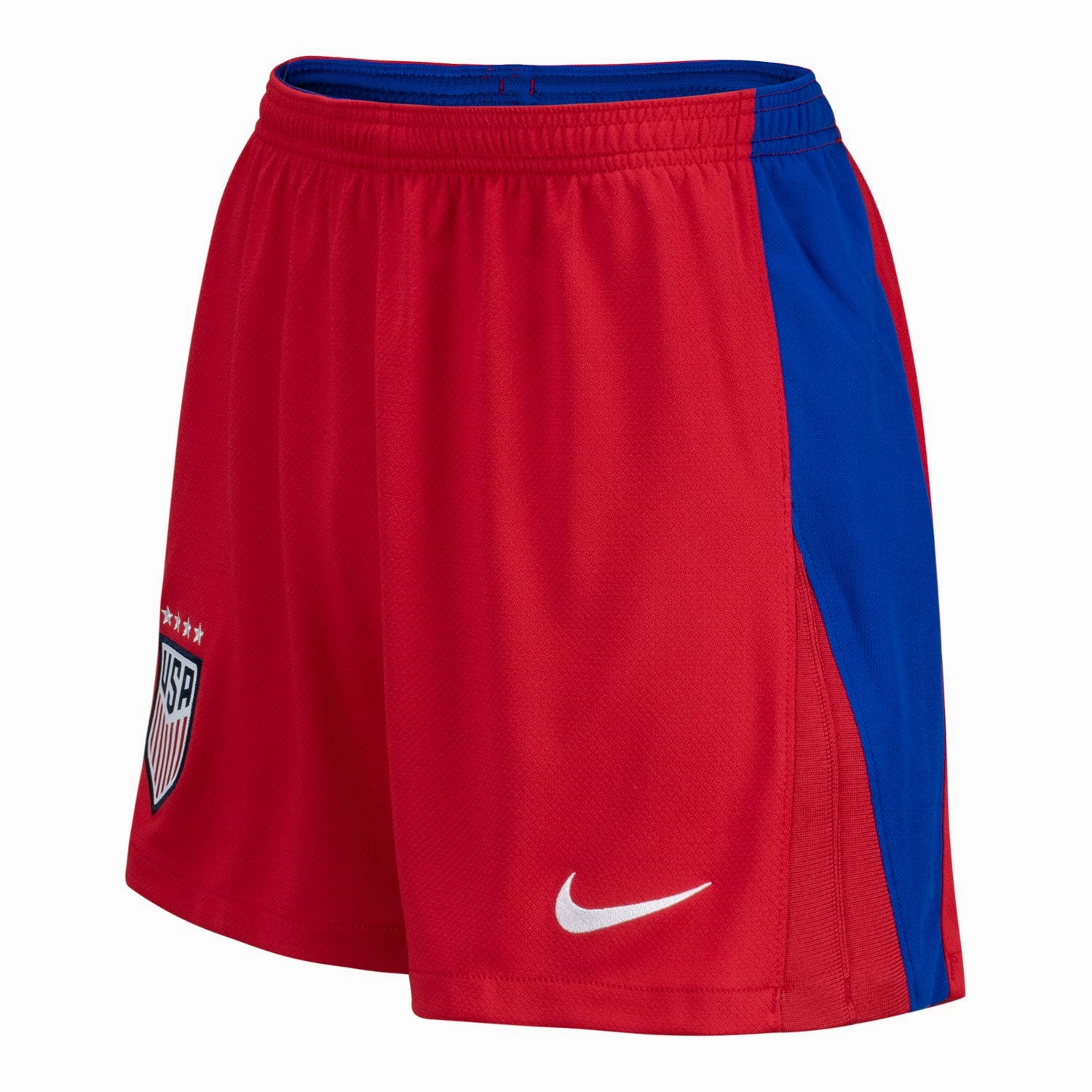 Women's Nike USWNT 2024 Stadium Away Red Shorts
