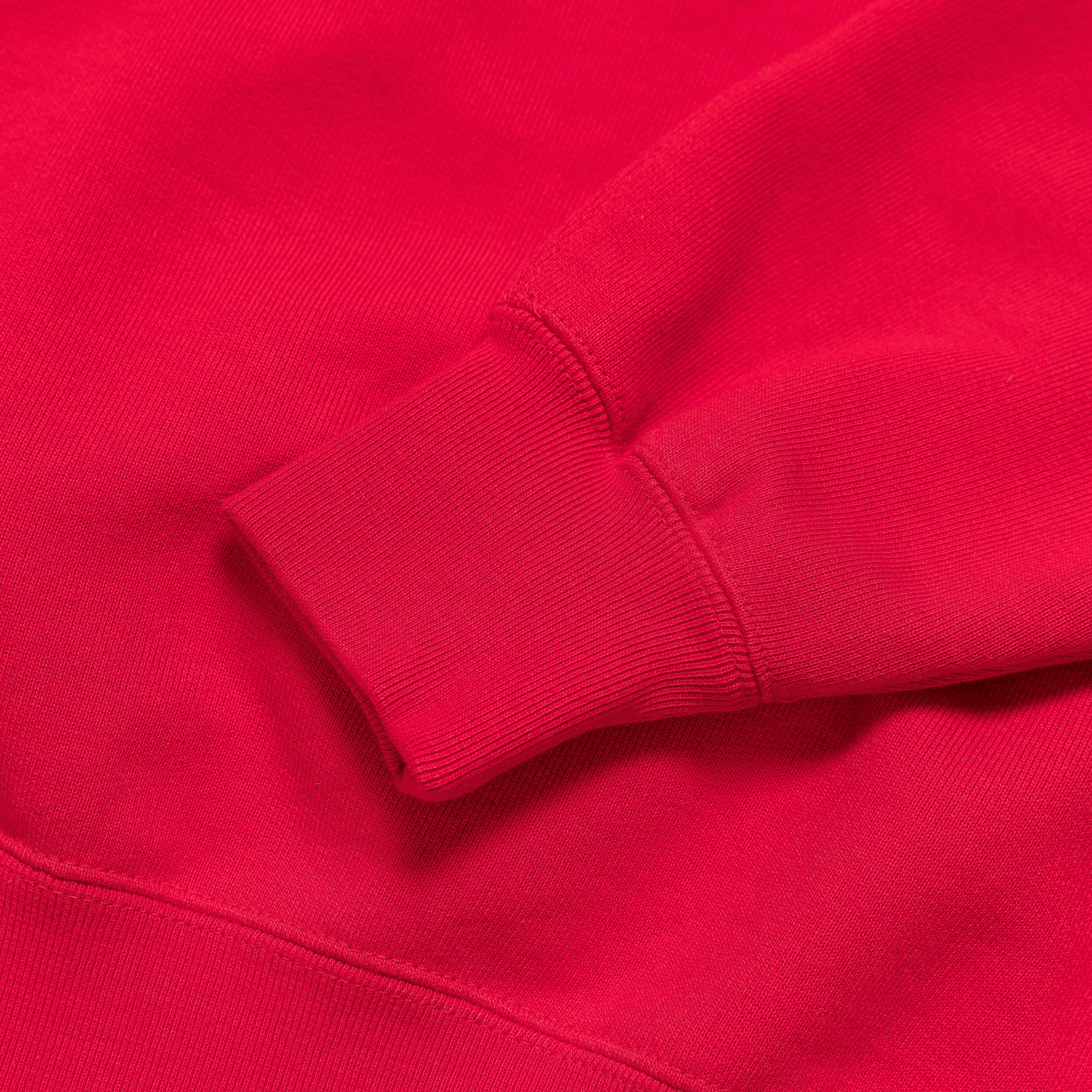 Womens Air Jordan SP Fleece Crewneck - Fire Red/Sail