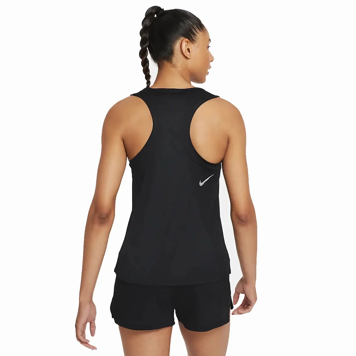 Womens Nike Dri-Fit Race Singlet - Black