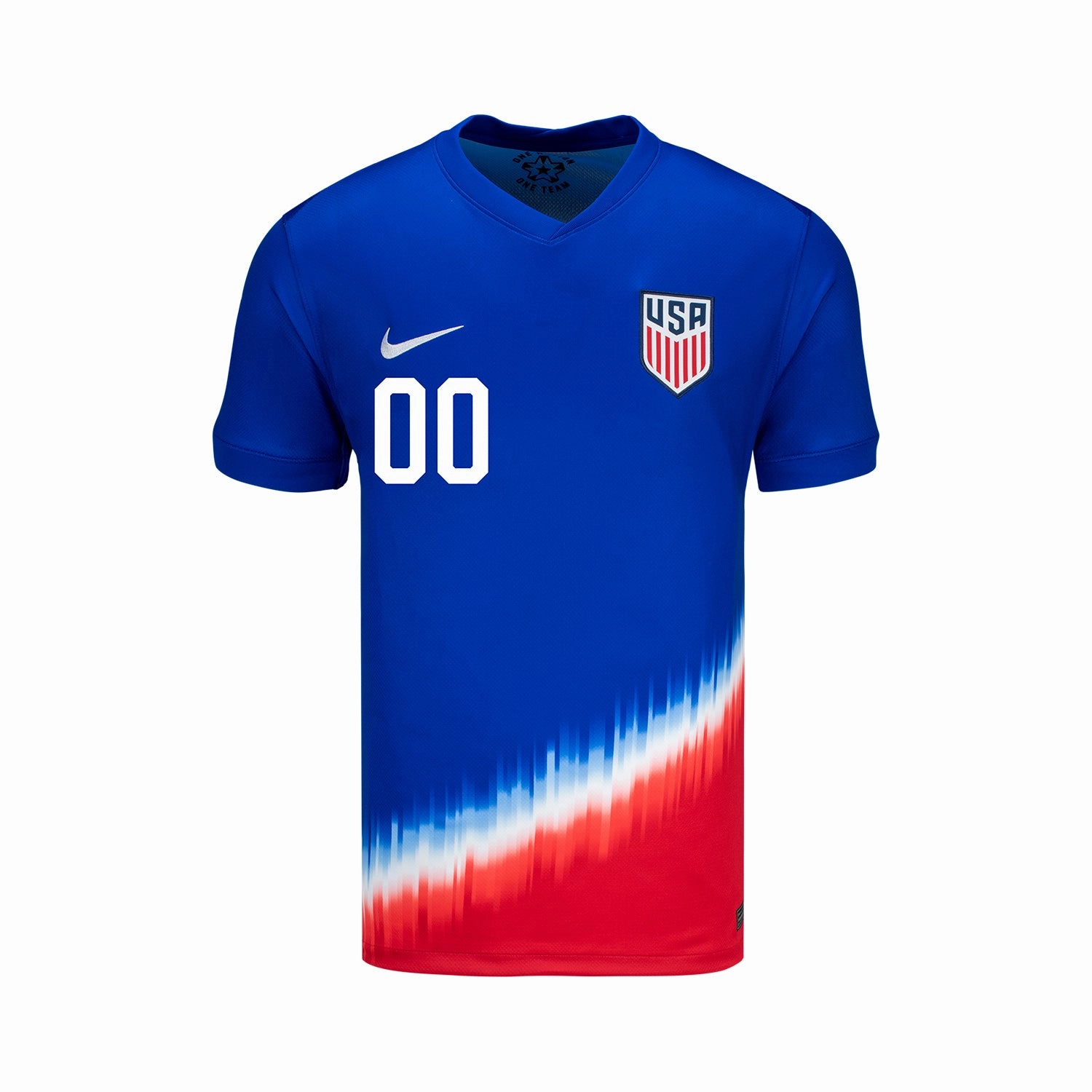 Youth Nike USMNT 2024 Personalized American Icon Away Stadium Jersey